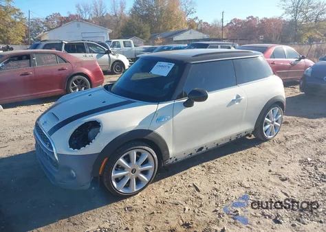 2017 Mini Hardtop Cooper S from USA, damaged, VIN WMWXP7C52H3C61781